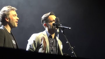 Ramin Karimloo and Hadley Fraser - Empty Chairs At Empty Tables - London Palladium 16th July 2016