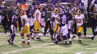 Marcus Sherels punt return & fight