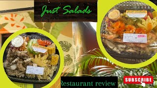 Just Salad Restaurant Review | Healthy Food, Ambiance & Best Salads for Weight Loss | Tasheena