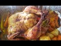 Poul boure resete | Roasted Chicken | Haitian Food 😋