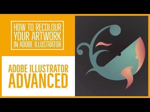 How to Recolour your artwork in Adobe Illustrator
