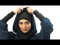 Comment mettre un jilbab ou hijab avec bandeau en lasthanne  moultazimoun