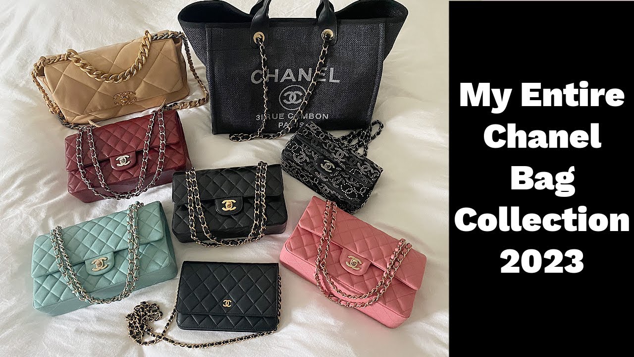 My Chanel Bag Collection 2023 😍 || Ranked from most used to least used ...