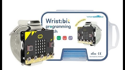 Yahboom Wrist:bit wearable watch kit based on BBC Micro:bit