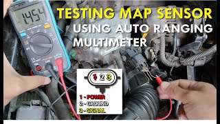 MAP Sensor Testing Using a Multimeter (Detailed Version)