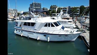 Defever 53 Flybridge Cruising boat - Walkthrough