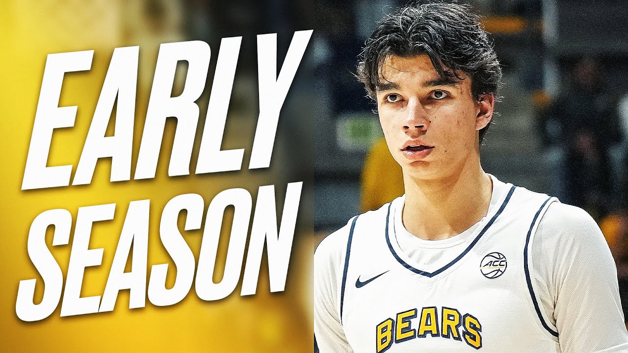 Andrej Stojaković Early Cal Season Highlights | 19.1 PPG 0.7 BLK 41.7 3P%