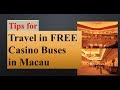 Walking from Macau Ferry to the shuttle busses - YouTube