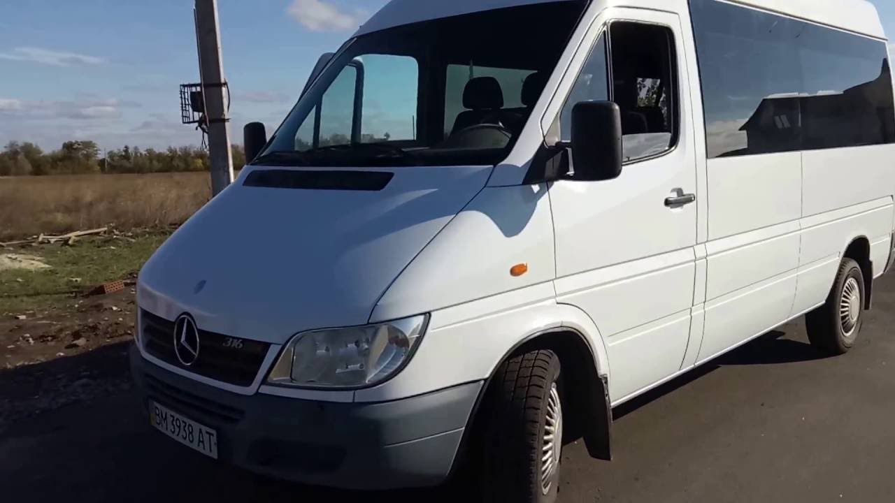 Mercedes Sprinter Состояние машины за 14лет на продажу Mercedes Sprinter Состояние машины за 14лет на продажу
