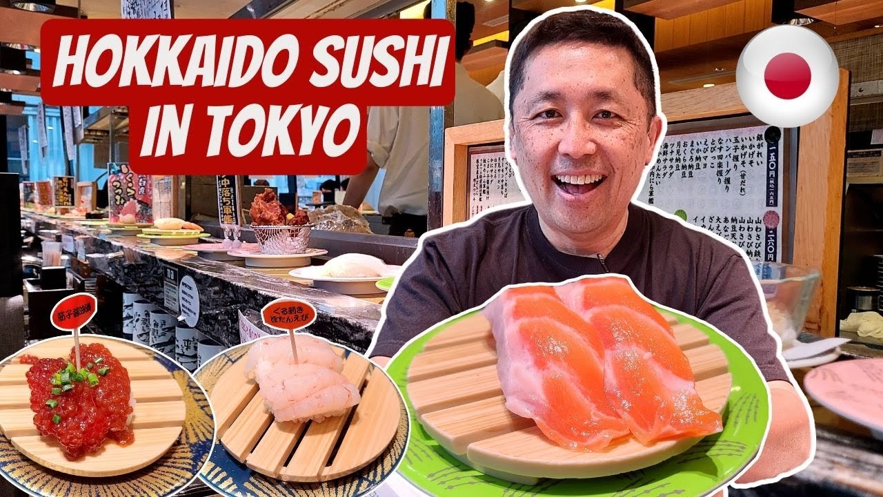 BEST Conveyor Belt Sushi in Tokyo Japan 🇯🇵 Incredible Quality Japanese