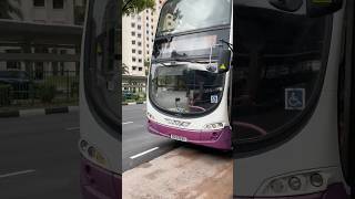 Cameo! SBS Transit Volvo B9TL Wright Eclipse Gemini 2 Batch 4 Departing Bus Stop SG5363H