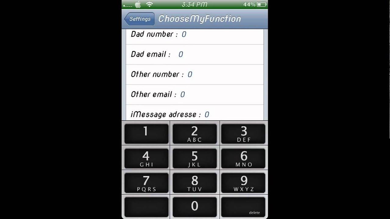 ChooseMyFunction- PAID Cydia Tweak August 2012