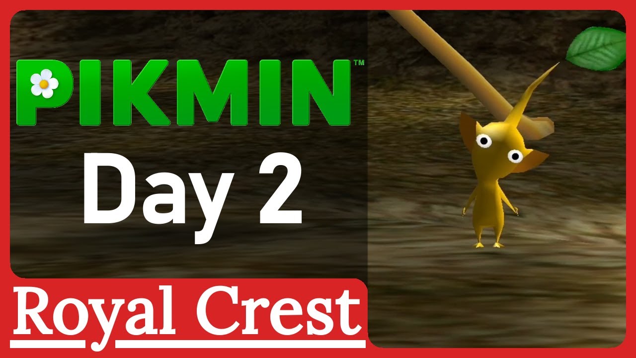 The Yellow Pikmin | Let's Play - Pikmin [Day 2] - YouTube