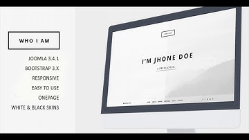 Who I am - Resume and Portfolio Joomla Template | Themeforest Website Templates and Themes