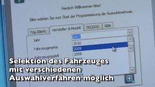 Alligator TPMS Programming Pad PT1 (German-2013)