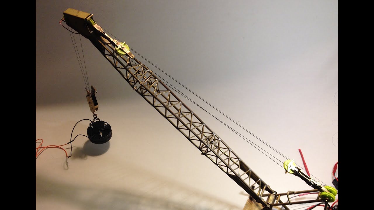 STAR Ż28 RC Crane TEST 3 YouTube