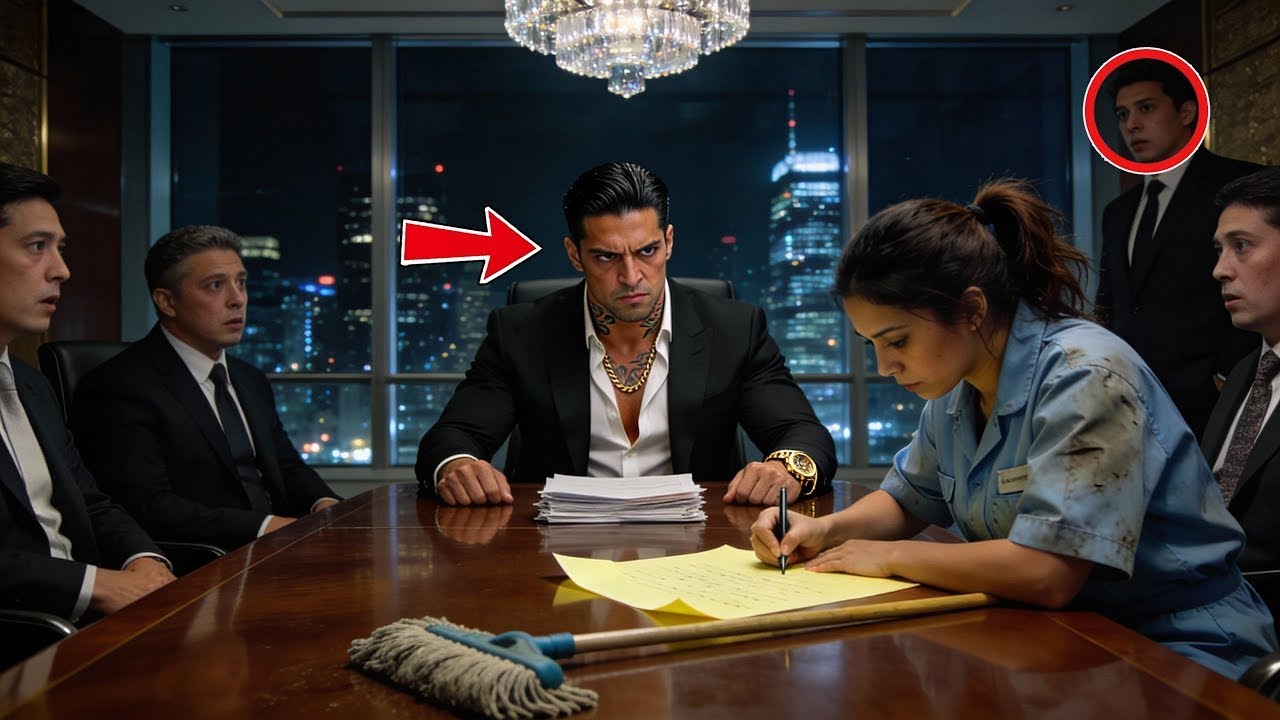 20 expertos fallaron, la señora de limpieza lo resolvió en 1 minuto; el Jefe de la Mafia quedó en sh