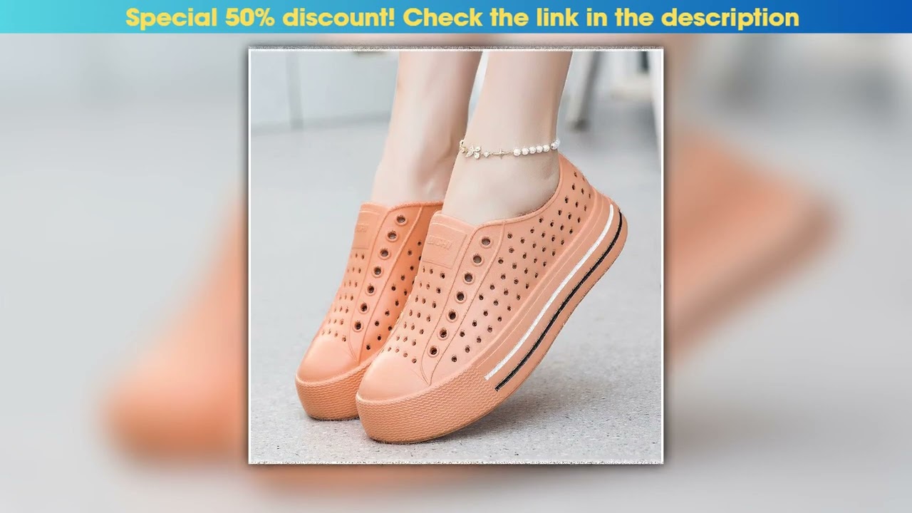 New Summer Female Sandals Outdoor Beach Water Shoes Clogs EVA SlipOn Kid Boy Girls Garden Thick