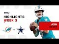 Every Josh Rosen Pass Attempt vs. Cowboys | NFL 2019 Highlights