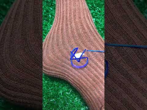 Learn to Fix Hole in Sock Part 3989 #shorts