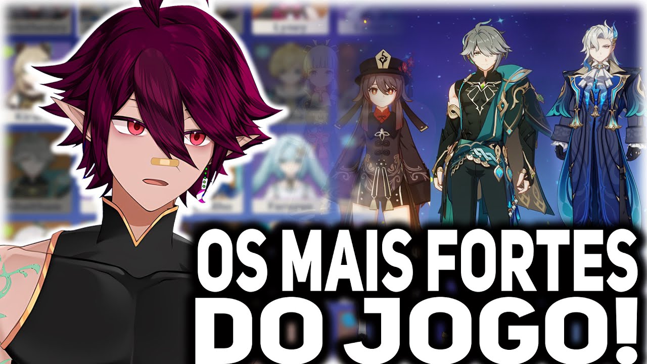 GENSHIN IMPACT PERSONAGENS MAIS FORTES E MAIS FRACOS TIER LIST 