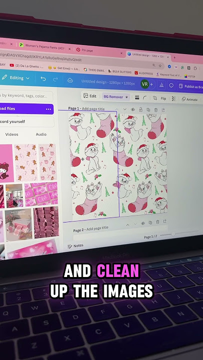 CELANA PIYAMA CETAK SESUAI PERMINTAAN ✨💗 #bisnisonline #cetaksesuaipermintaan #printify