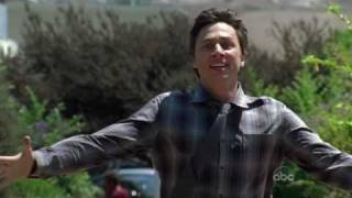 JD and Turk run to each other Scrubs Season 9 Guy Love