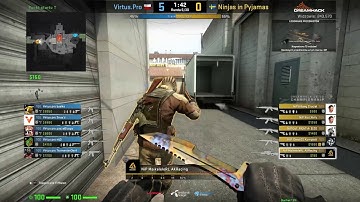 Virtus Pro vs Ninjas in Pijamas - Map 1 - Nuke Semifinal (BO3) - DreamHack Winter 2014 - CS:GO
