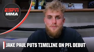 Jake Paul Says Hell Make Mma Debut In Pfl In Late 2023 Or Early 2024 Espn Mma