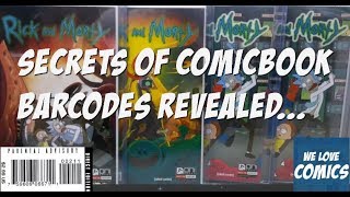 Barcode secrets revealed. Use it to see if your comic is a 1st print or variant.