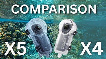 Insta360 X4 or X5? Real Dive Footage Comparison