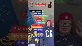 Texas Tech Football schedule prediction. Who next???