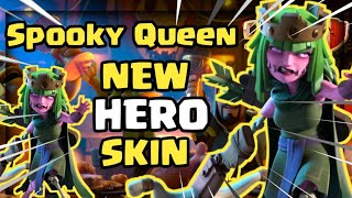 NEW CLASH SPOOKY QUEEN SKIN IN CLASH OF CLANS OCTOBER 2022