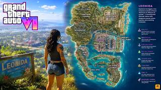 UPDATED Look at the GTA 6 MAP so Far!