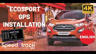 🆕Ford EcoSport Car Gps Installation Speedotrack ENGLISH 4K Fmb 910 920 No Wire Cut 👉FMB 920 910