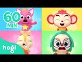 If You Re Happy Laugh Out Loud Compilation Rhymes For Kids Pinkfong Hogi 