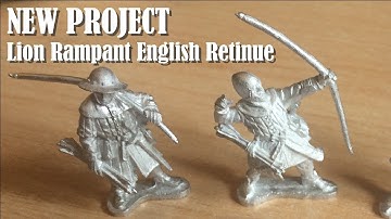 #12 New Project reveal - Lion Rampant English Retinue