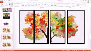 สาธิตการแต่งภาพด้วย PowerPoint screenshot 4