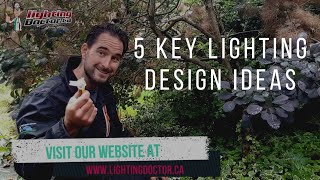 5 Key Architectural Landscape Lighting Design Ideas - DIY Landscape Lighting