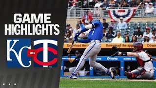 Royals vs. Twins Game Highlights (5\/27\/24) | MLB Highlights