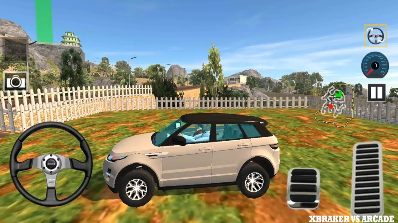 Offroad Prado Car Driver Fortuner Racing Simulator l White Suv 4x4 All Levels - Android GamePlay FHD