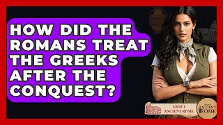 How Did The Romans Treat The Greeks After The Conquest? - All About Rome