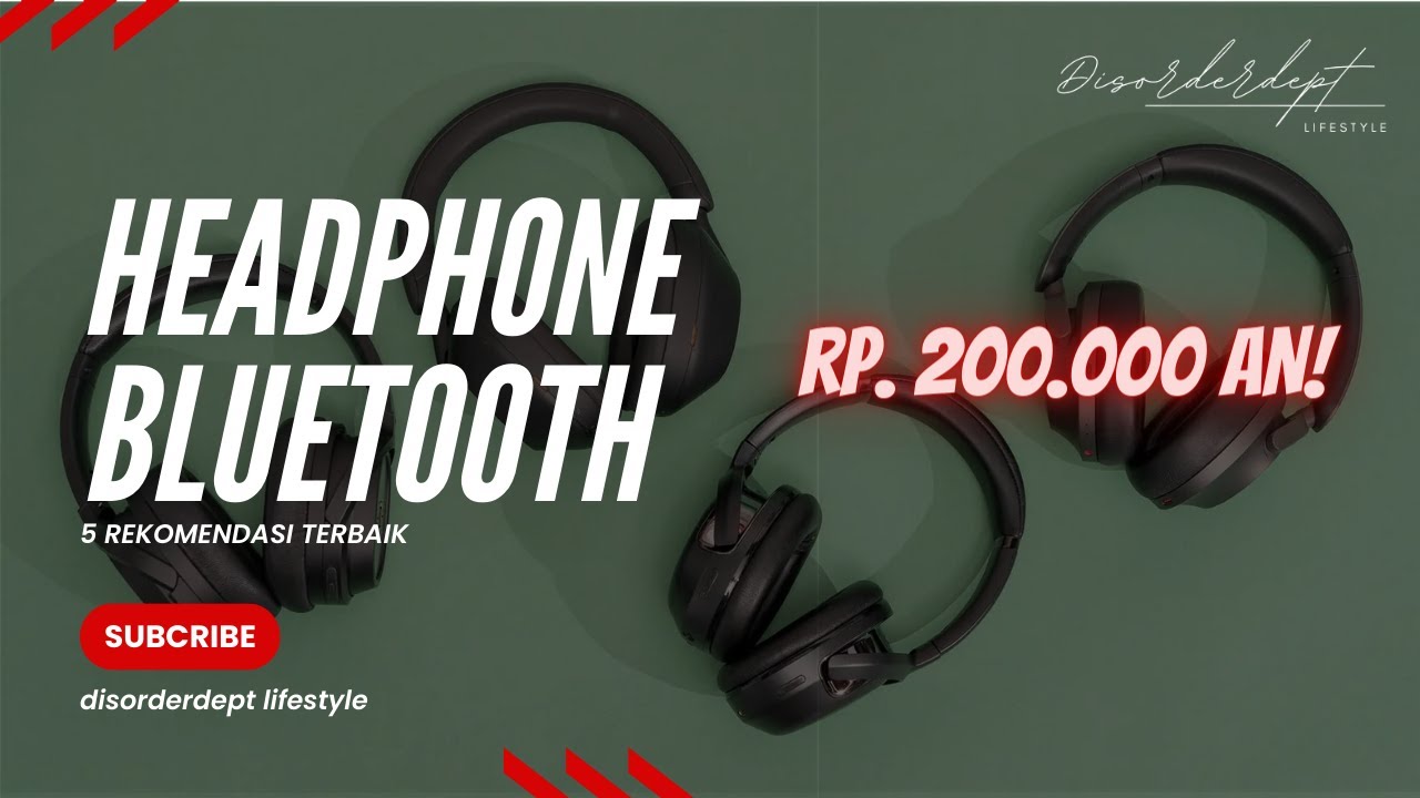 5 Rekomendasi Headphone Bluetooth Murah Terbaik YouTube