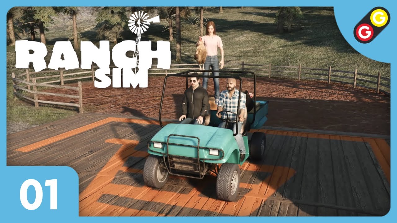 Ranch Simulator #01 On découvre le jeu ! [FR]