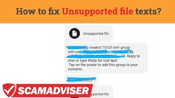 Unsupported File text message on Google, Android phone - how to fix it to receive texts as usual?