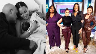 Adrienne Houghton's The Real Co-Hosts REACT to Her SURPRISE Baby!