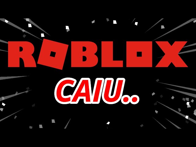 rhuanyx on X: Roblox caiu de novo, hoje de madrugada entrei em um