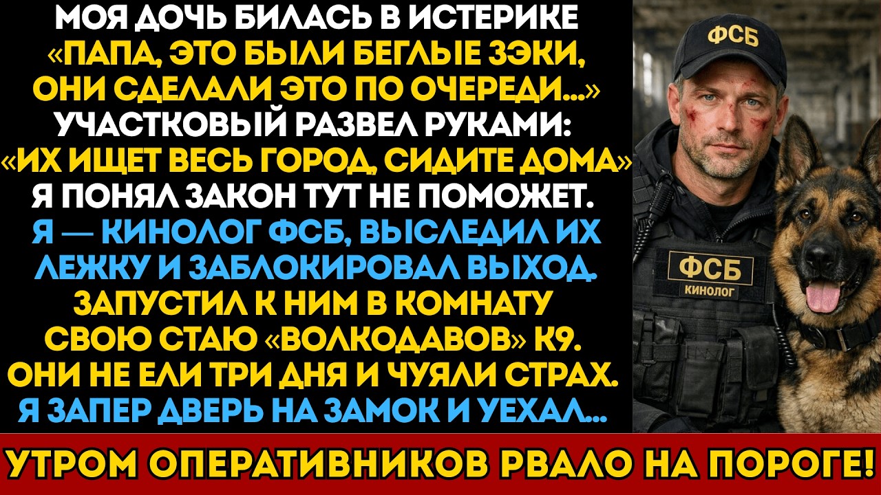 Зеки не знали, чей она ребенок. Страшный самосуд кинолога и его стаи.