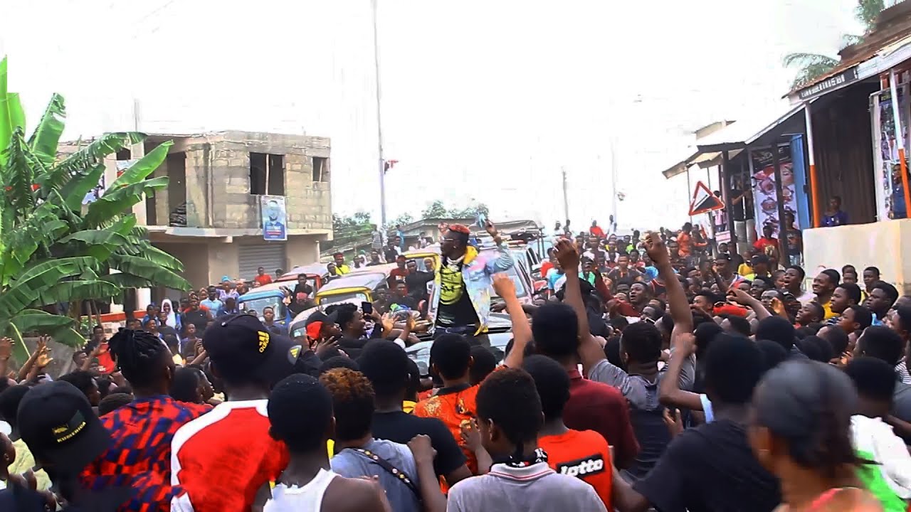Massive Love!!  Kumasi Welcomes SHATTA WALE in Grand Style