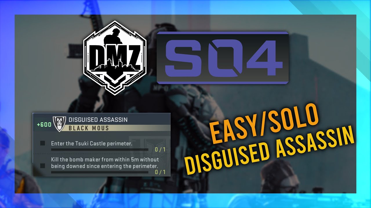 Disguised Assassin (Black Mous) GUIDE | DMZ Season 4 Mission Guide | Vondel Guide thumbnail